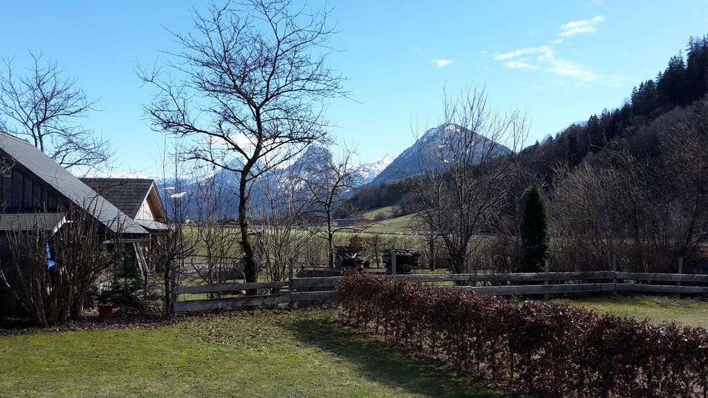 Haus Seehof - Ferienhaus Abersee Esterno foto