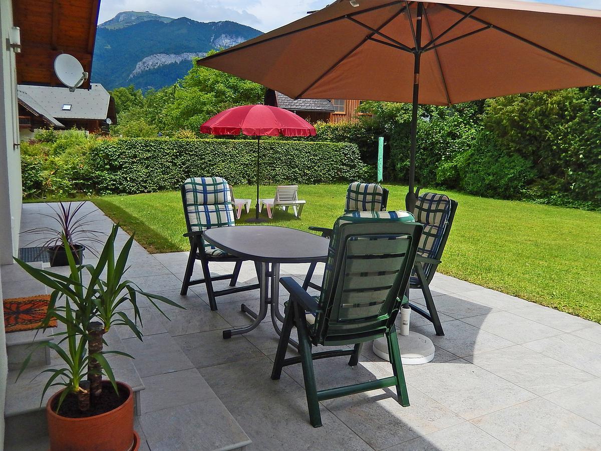 Haus Seehof - Ferienhaus Abersee Esterno foto